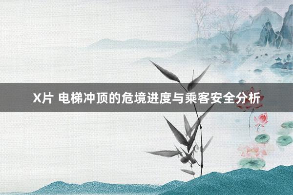X片 电梯冲顶的危境进度与乘客安全分析
